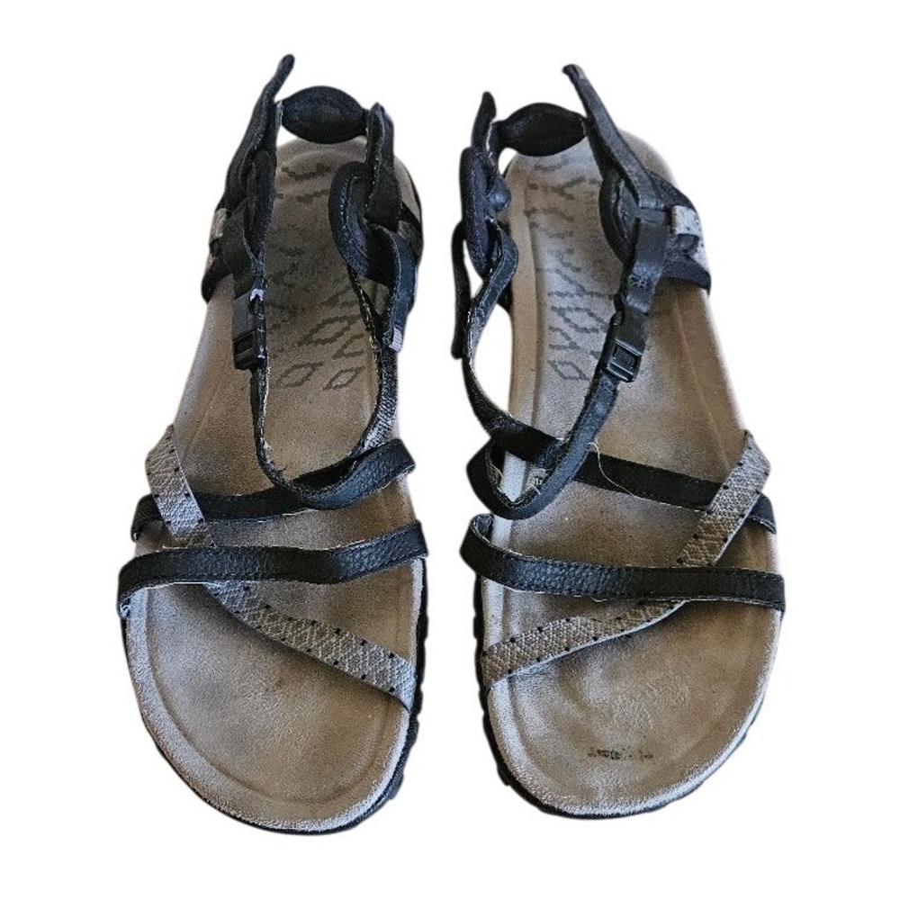Merrell Terran Lattice II Black Strappy Athletic Sandals Womens Size 9